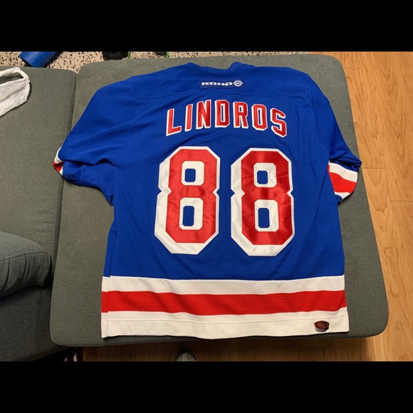 Vintage KOHO Eric Lindros New York Rangers Jersey - Picture 2 of 7